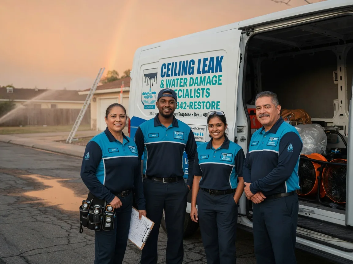 Ceiling Leak Cleanup company in West Salisbury, PA