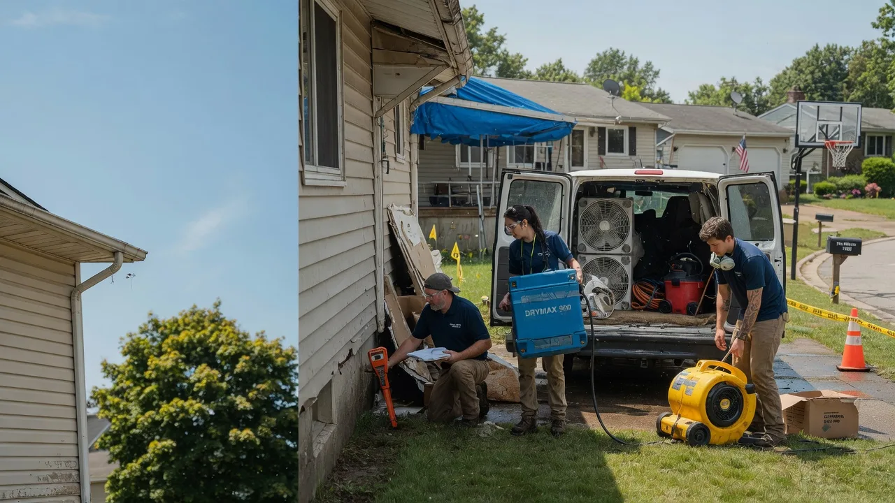 Ceiling Leak Cleanup in West Salisbury, PA near me